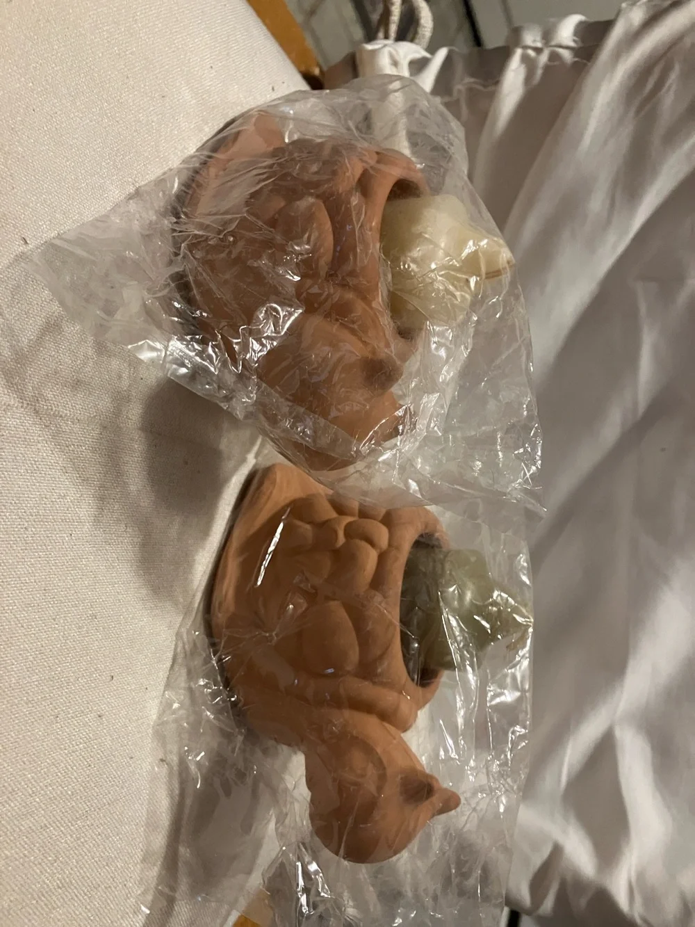 New. Partylite ( sorry no box ) set of 2 terracotta snail candle holders Perfect